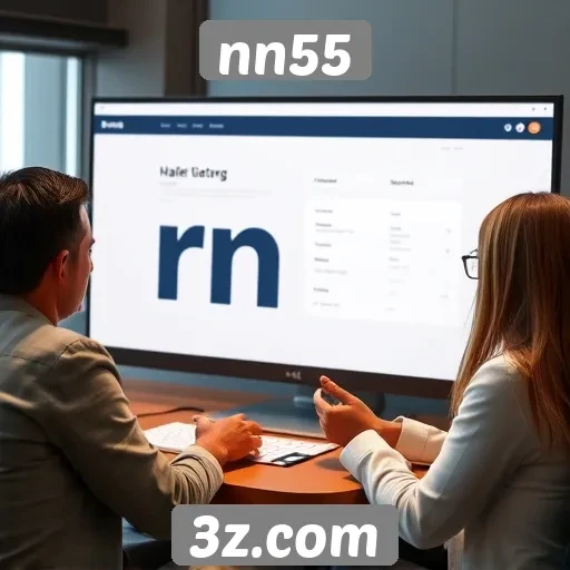 Experiência de usuário e interface do site nn55