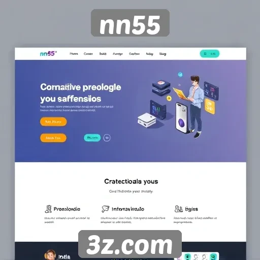 Mudanças na interface do usuário do site nn55